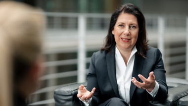 Bayerns FDP-Vorsitzende und Parlamentarische Staatssekretärin beim Bundesminister der Finanzen Katja Hessel.